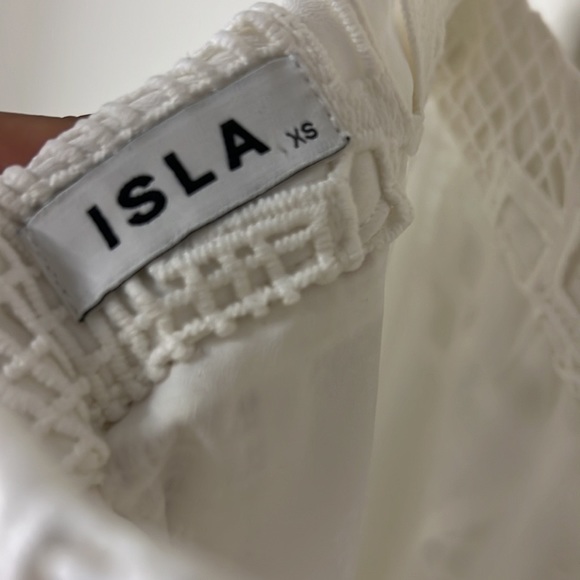 ISLA SET LACE SKIRT AND CROP TOP - Picture 4 of 8